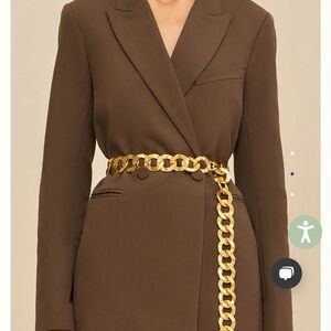 Cult Gaia Brass Dulce Belt